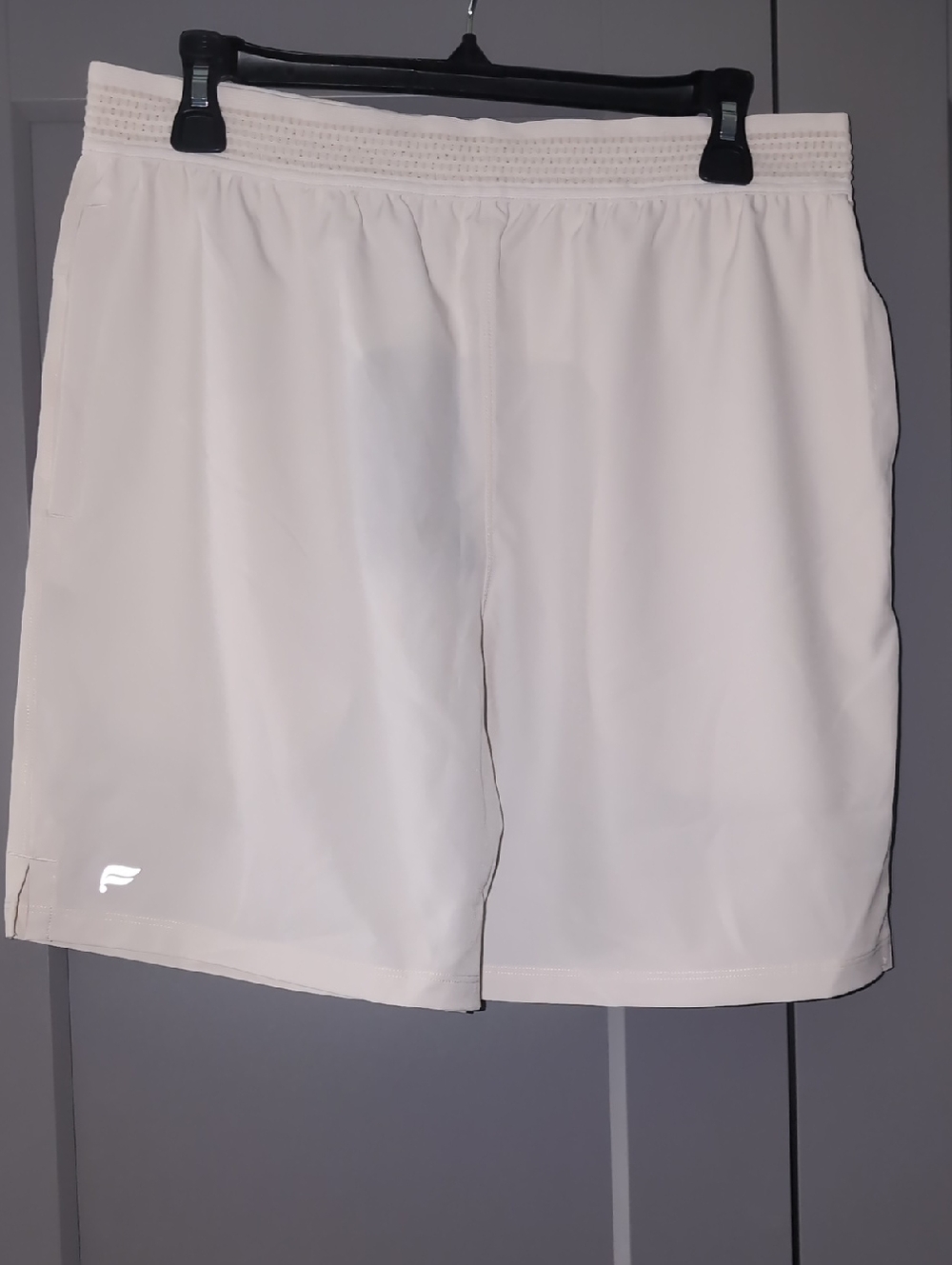 Fabletics White Men’s Performance Athletic Shorts